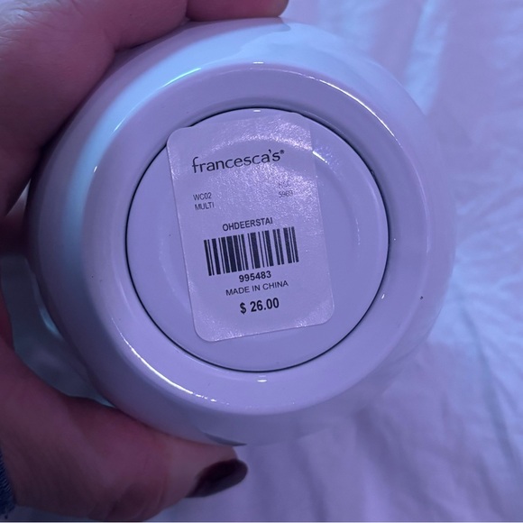 5 for $25! Oh Deer I’m Out of Wine Stainless Mug NWT brand new Francesca’s - Picture 2 of 4